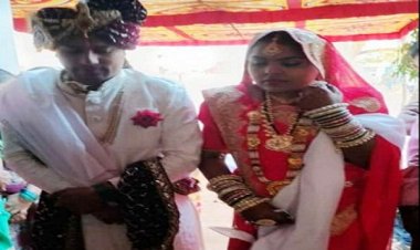 बारात के पहले दूल्हा और नवविवाहित जोड़ें ने भी मतदान कर जाहिर की अपनी खुशी