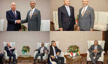 जयशंकर ने सिंगापुर और ब्राजील के वित्त मंत्रियों से की मुलाकात