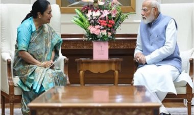 रेखा गुप्ता ने पीएम मोदी से की मुलाकात