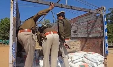 जशपुर पुलिस ने जब्त की डेढ़ करोड़ की अंग्रेजी शराब