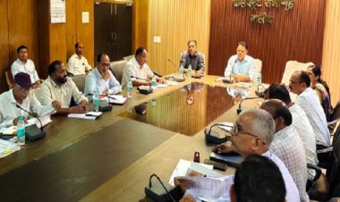 समय-सीमा की बैठक में कलेक्टर ने विभिन्न विभागों के कार्यों की प्रगति की समीक्षा की