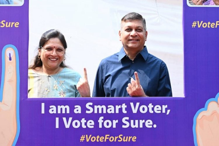 मुख्य सचिव जैन ने किया मतदान