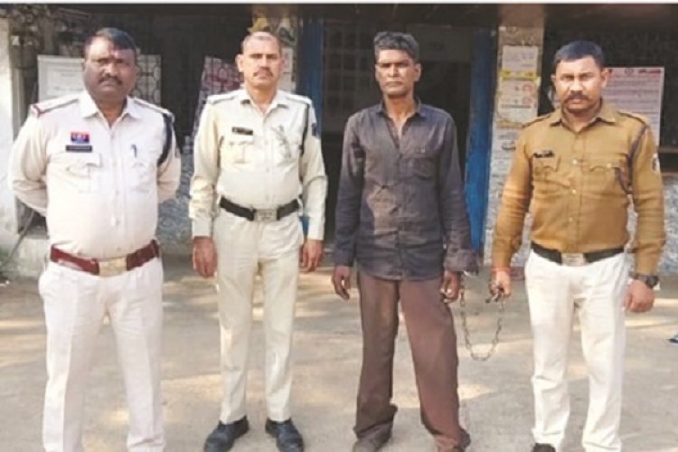 नेहरू नगर गार्डन से सरिया चोरी करने वाला चोर चढा सुपेला पुलिस के हत्थे