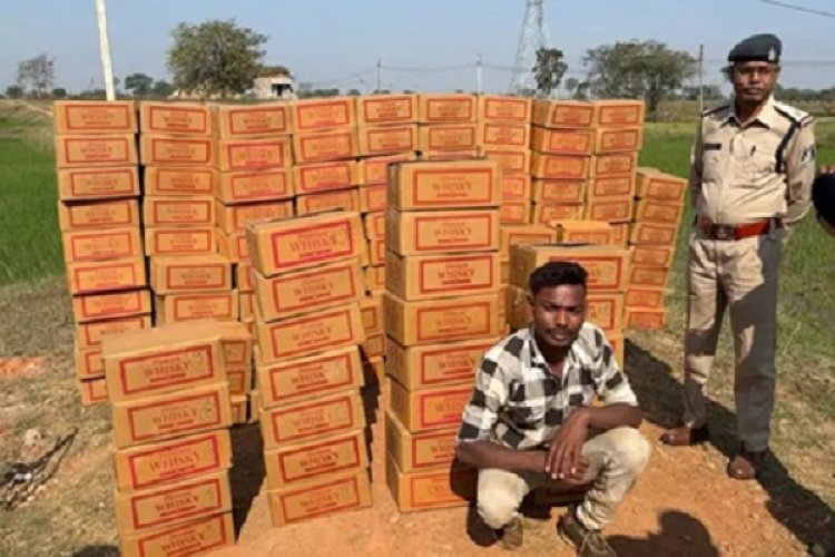 पुलिस ने जब्त किया 26 लाख का अंग्रेजी शराब