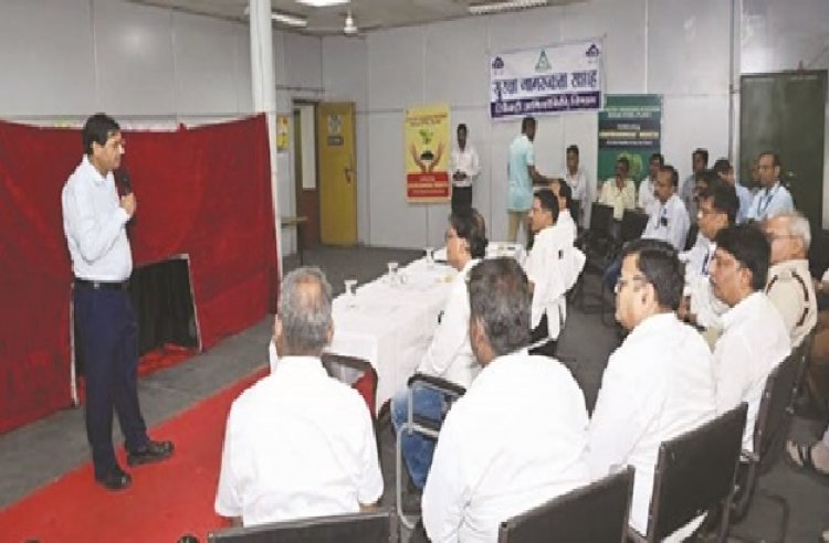 रिफ्रेक्टरी इंजीनियरिंग विभाग में सुरक्षा सप्ताह का शुभारंभ