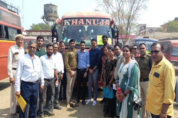 बागबाहरा-पिथौरा जनपद पंचायत क्षेत्र में वोटिंग 20 को, मतदान दल रवाना