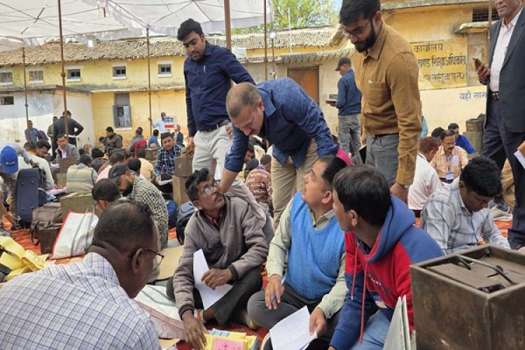 पंचायत चुनाव : दूसरे चरण का मतदान 20 को, कलेक्टर ने लिया व्यवस्थाओं का जायजा