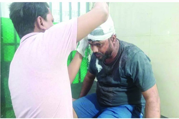 लोन नहीं पटाया तो IDFC बैंक के रिकवरी एजेंटों ने फोड़ा युवक का सिर