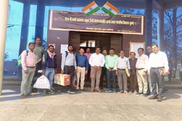 बोर्ड परीक्षा की गोपनीय सामग्री सड़क मार्ग से पहुँचा जगरगुंडा