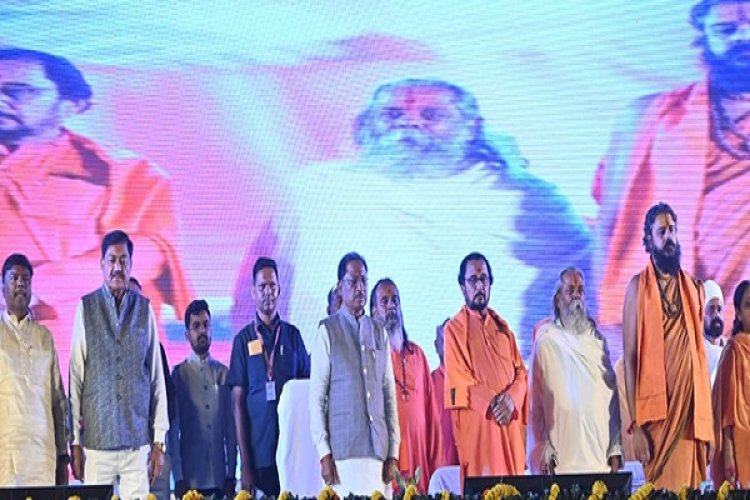 मुख्यमंत्री विष्णुदेव साय ने छत्तीसगढ़ की आध्यात्मिक और सांस्कृतिक विरासत को किया नमन