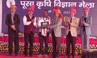 जिले के कृषक राष्ट्रीय स्तर पर हुए सम्मानित