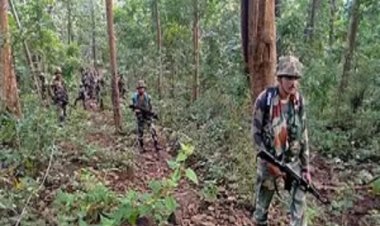 दंतेवाड़ा और बीजापुर के सीमावर्ती क्षेत्रों में मुठभेड़, महिला नक्सली का मिला शव