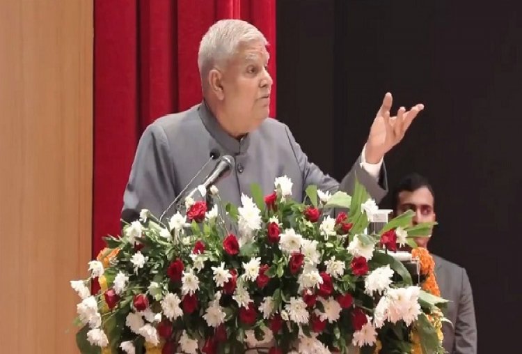पिछले दशक में भारत सबसे तेजी से आगे बढ़ने वाली वैश्विक अर्थव्यवस्था रहा : उपराष्ट्रपति धनखड़