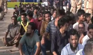 अवैध प्रवासियों पर बड़ा एक्शन, अहमदाबाद और सूरत में 500 से ज्यादा संदिग्ध हिरासत में लिए