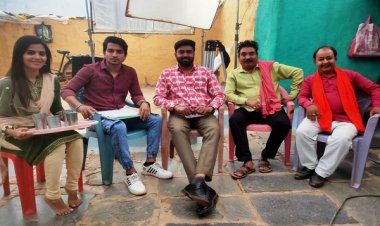 नवा रायपुर के मनोरम स्थलों पर छॉलीवुड फिल्म 'एमए प्रिवियस' की शूटिंग जोरों पर