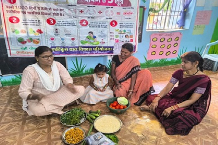 एक मूकबधिर मां की बेटी की सुपोषण यात्रा