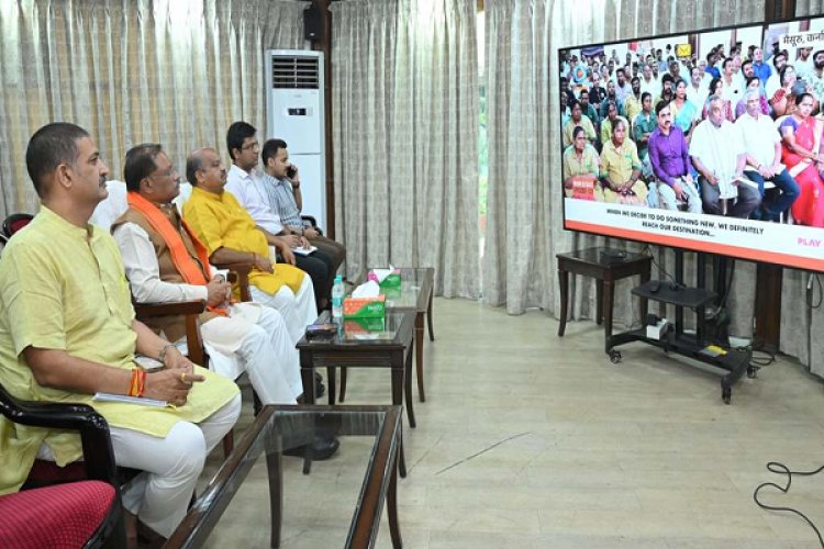 सीएम साय ने जनप्रतिनिधियों-अधिकारियों संग सुनी ‘मन की बात’