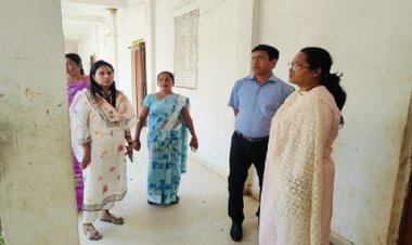 कलेक्टर और एसपी ने औंधी क्षेत्र के विभिन्न संस्थाओं का किया आकस्मिक निरीक्षण