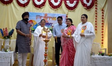 ब्रह्माकुमारी संस्थान द्वारा चौबे कालोनी में समर कैम्प का उद्घाटन हुआ...