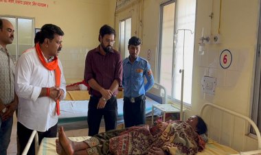 उपमुख्यमंत्री विजय शर्मा ने अस्पताल पहुंचकर घायलों का जाना हालचाल, बेहतर इलाज के लिए डॉक्टरो को दिए आवश्यक निर्देश