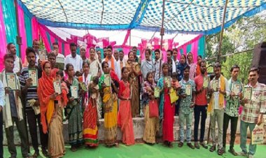 बटराली में समाधान शिविर का आयोजन