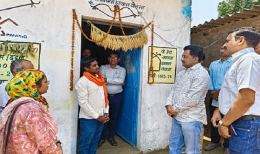 सोनमणि बोरा ने पीएम जनमन आवासों का किया निरीक्षण