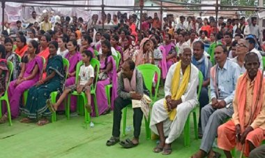 लाटापारा में आयोजित हुआ शिविर