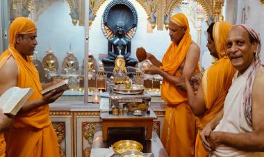 शांतिनाथ भगवान के मोक्ष कल्याणक पर चढ़ाया गया निर्वाण लड्डू