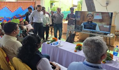 सीएम साय ने पामेड़ में ग्रामीण बैंक की शाखा का वर्चुअल शुभारंभ किया