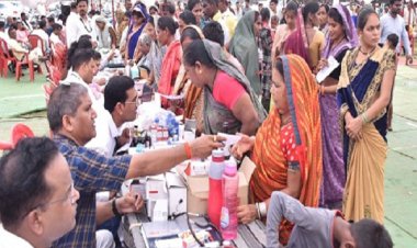 सुशासन तिहार : करमतरा में समाधान शिविर का आयोजन