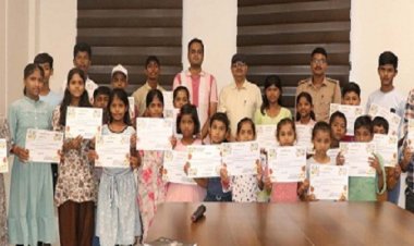 नंदनवन जंगल सफारी में समर कैंप का समापन