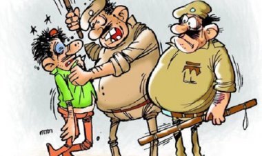 कुटरू SDOP ने पंचायत कर्मियों को बीच सड़क पीटा, भाजपा व पंचायत संघ ने घेरा थाना