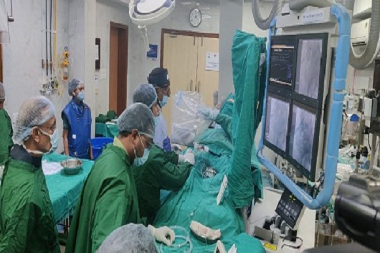 एसीआई ने एक बार फ़िर रचा नया इतिहास, कैथलैब में हुई लेजर कट एंजियोप्लास्टी का हुआ देशभर में जीवंत प्रसारण