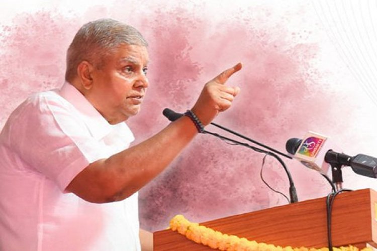 जलवायु परिवर्तन एक वैश्विक खतरा: धनखड़