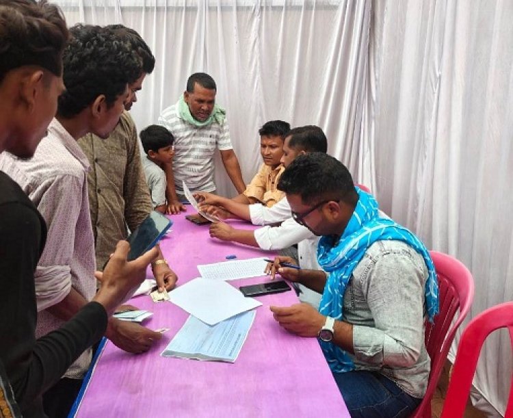 देवभोग में आधार शिविर संपन्न