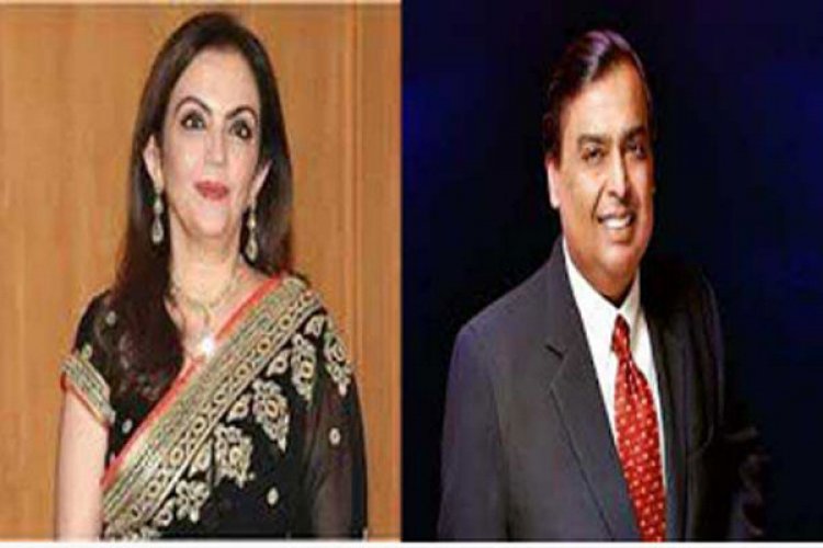 नीता और मुकेश अंबानी दानदाताओं की शीर्ष-100 सूची में शामिल