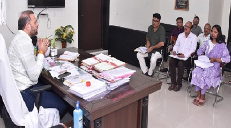 कलेक्टर ने खाद-बीज की उपलब्धता के संबंध में ली संयुक्त बैठक