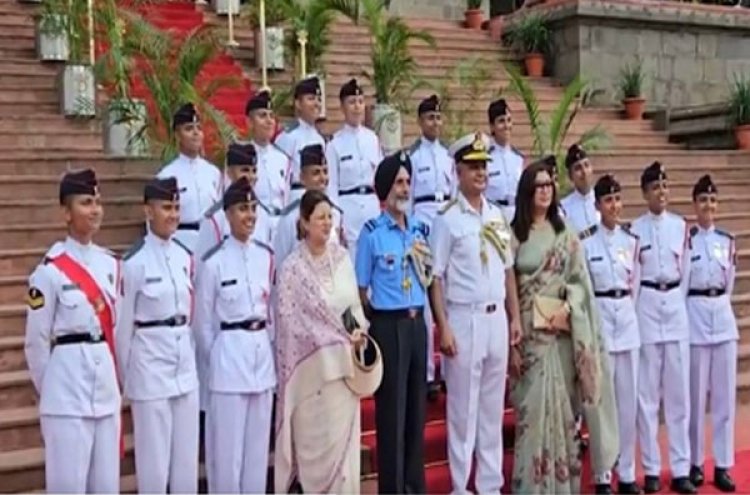 NDA से 17 महिला कैडेट्स ने स्नातक की पढ़ाई पूरी की