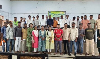 दूसरी बार छग वन कर्मचारी संघ बीजापुर के अध्यक्ष बने विश्वनाथ मांझी