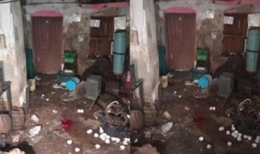 सुभाष बर्फ फैक्ट्री में ऑक्सीजन सिलेंडर हुआ ब्लास्ट, संचालक की मौत, चार गंभीर