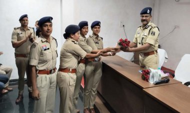 SSP सिंह ने नवनियुक्त सूबेदारों को पढ़ाया समय की पाबंदी और कर्तव्यनिष्ठा का पाठ