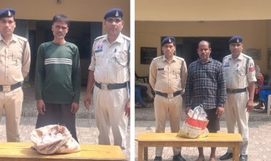 भटगांव पुलिस की कार्रवाई: 17.2 लीटर अवैध शराब के साथ 2 तस्कर गिरफ्तार