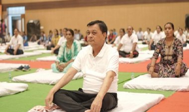 योग, शरीर और मन को स्वस्थ रखने का सर्वोत्तम उपाय है : लखन लाल देवांगन