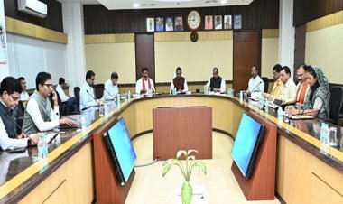 विष्णु कैबिनेट की बैठक शुरू