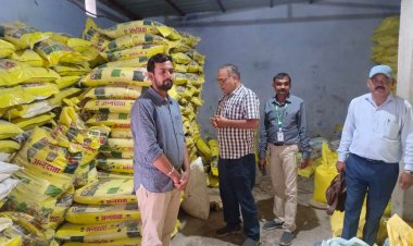 कृषि विभाग की टीम ने आधा दर्जन दुकानों में दी दबिश