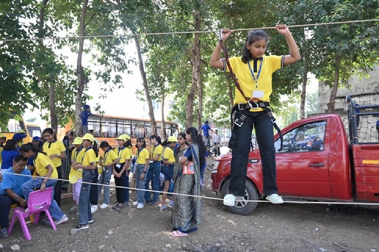 गुरुकुल पब्लिक स्कूल में एडवेंचर समर कैंप शुरू, 300 बच्चों ने लिया हिस्सा