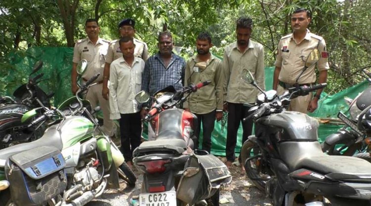 भटगांव पुलिस की बड़ी कार्रवाई: पशु तस्करी में लिप्त 4 आरोपी गिरफ्तार