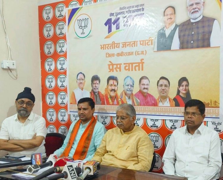 सेवा, सुशासन और गरीब कल्याण से भारत बना सशक्त व आत्मनिर्भर : धरमलाल कौशिक