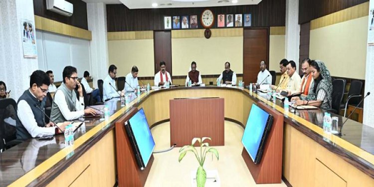 विष्णु कैबिनेट की बैठक शुरू