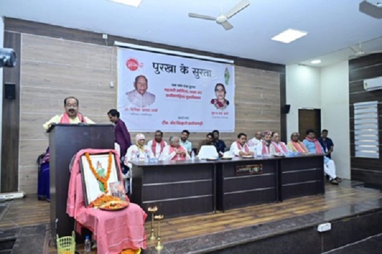 छत्तीसगढ़ के पुरखा से युवा पीढ़ी ले सीख, छत्तीसगढ़ी साहित्य को मिलेगा मान : साव